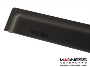 Jeep Gladiator JT Window Visors - Matte Black Jeep Gladiator JT Window Visors - Matte Black